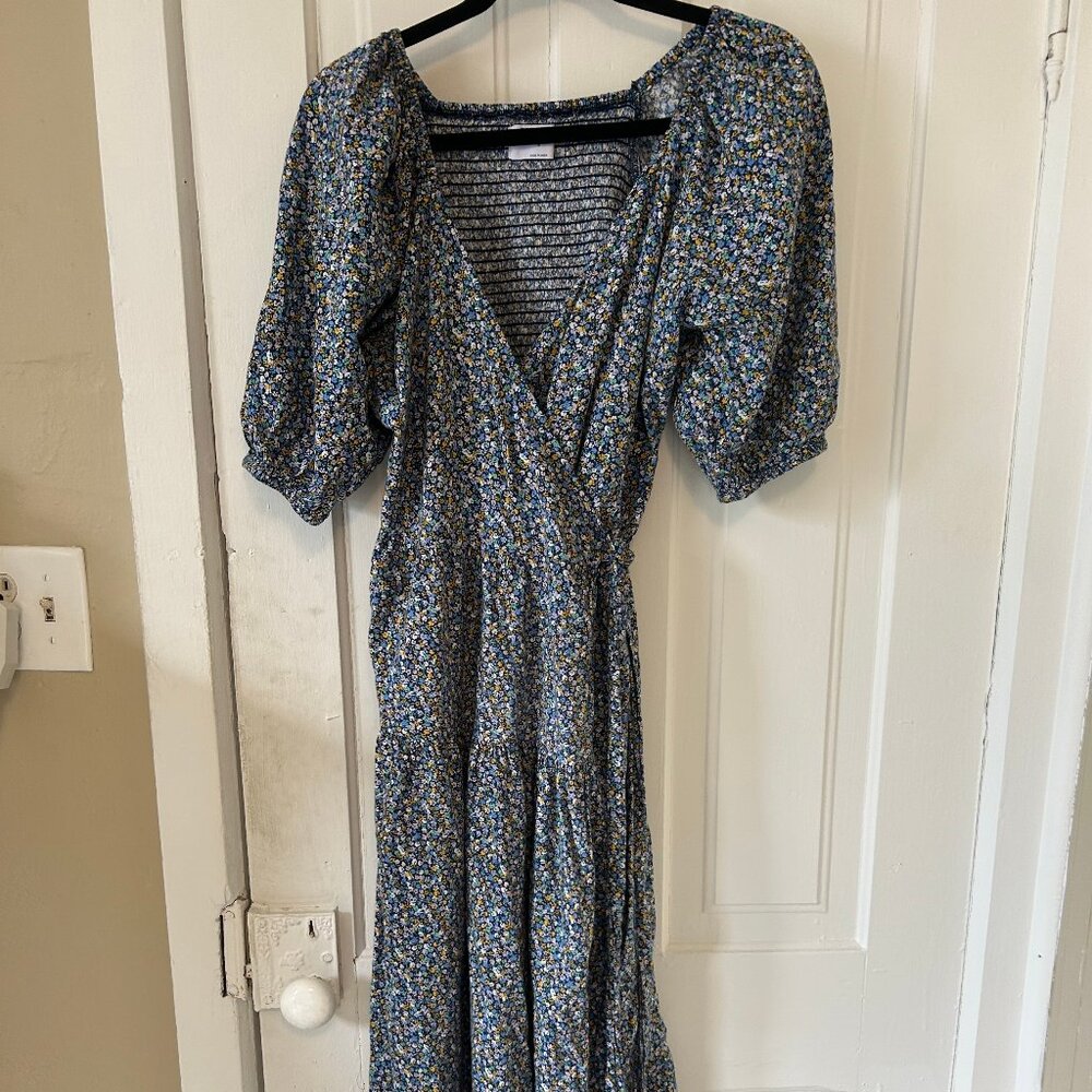 Floral wrap old navy dress